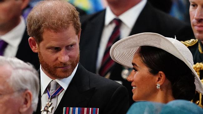 Prince Harry and Meghan Markle. Picture: Aaron Chown / POOL / AFP