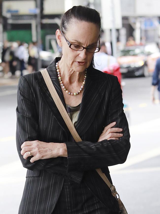 Former Logan CEO Sharon Kelsey outside the Queensland Industrial Relations Commission earlier this month