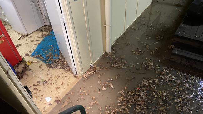 A young Brisbane couple finally moved into the house of their dreams, only to watch it flood not even six months after settlement. Photo: contributed.