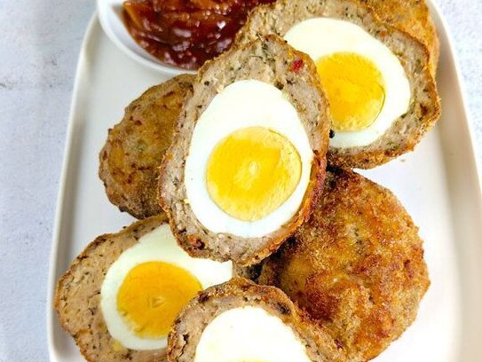 Scotch eggs can be made in the air fryer.