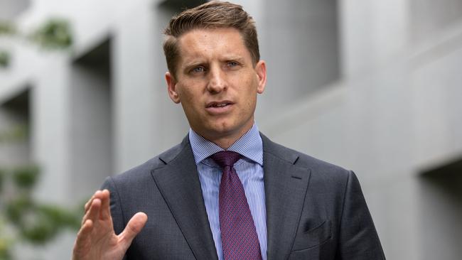 Former SAS captain and opposition defence spokesman Andrew Hastie has broken his silence on the defamation case. Picture: NCA NewsWire / Gary Ramage