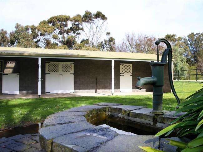 Occupying an elevated site overlooking the rolling hills of the Merri Valley, Rosebank is the ultimate in seclusion and serenity. Picture: Andy Rogers