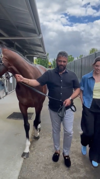 Nightclub bouncer to car racer to Melbourne Cup winner?