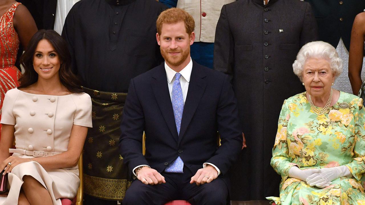 The royal family in happier times. Picture: John Stillwell/AFP