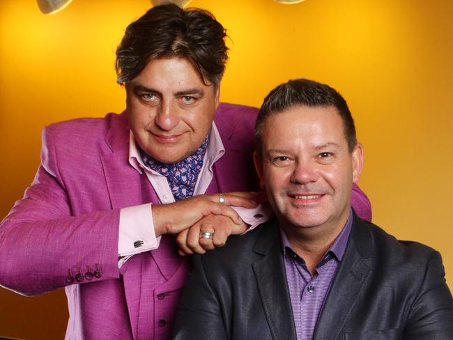 Former MasterChef judges (from left) Matt Preston and Gary Mehigan have moved to Channel Seven. Picture: Steve Pohlner