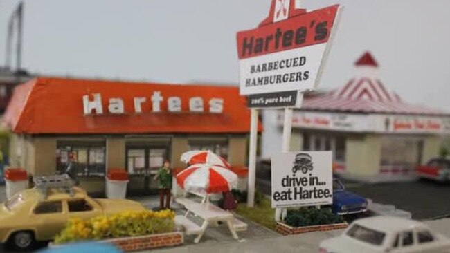 Hartee's was famous for its barbecued hamburgers.