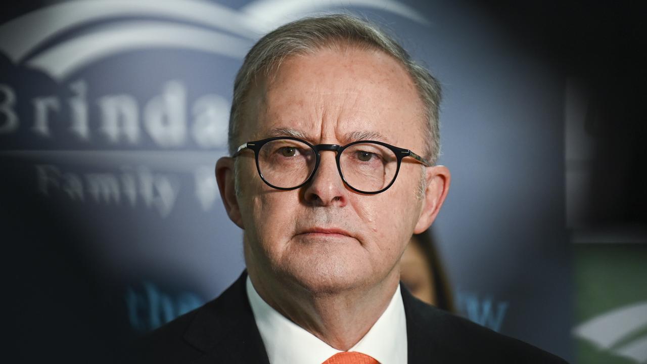 Prime Minister Anthony Albanese said Australians shouldn’t take our ‘peaceful political process’ for granted. Picture: NewsWire/ Martin Ollman