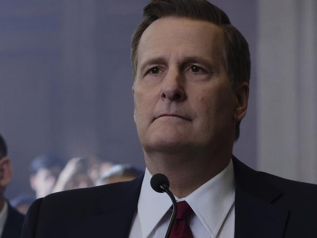 (Jeff Daniels plays former FBI director James Comey in Stan mini-series, The Comey Rule. Picture: Supplied/StanS