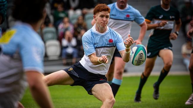 NSW Waratahs White v Queensland Reds Grey. Picture Tom Primmer/QRU.