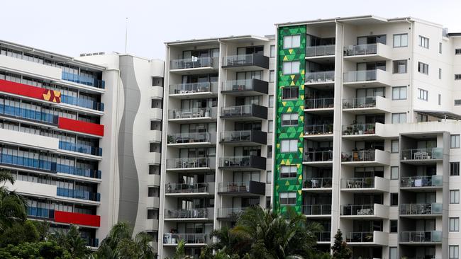 Stock image of Apartments in the West End of Brisbane Wednesday 25th May 2022 Picture David Clark