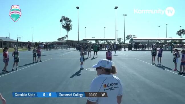 Replay: Netball Queensland Primary School Cup - Development Playoffs - Gumdale State School v Somerset College Development