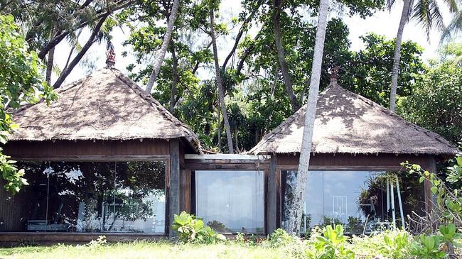 Run down old bungalows on Double Island. Picture: Supplied