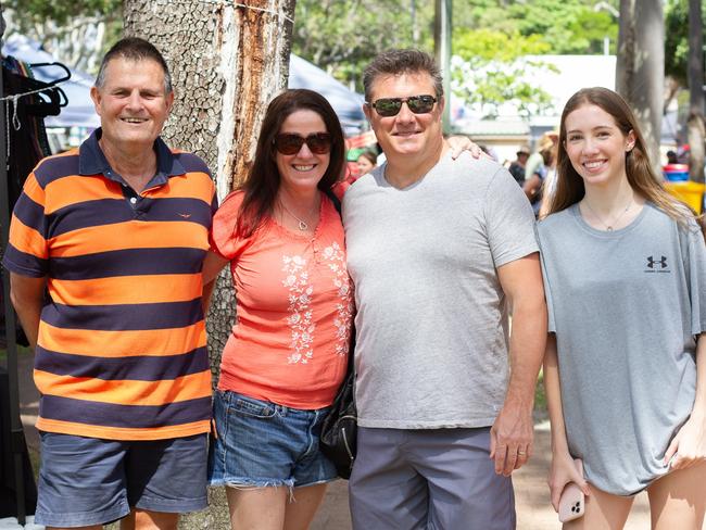 The Turner family were visiting Hervey Bay during their holidays.