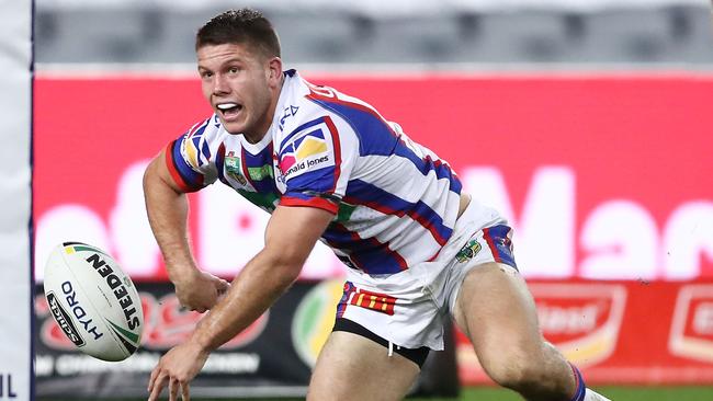 Cogger says he learnt off Mitch Pearce at Newcastle. (Photo by Mark Metcalfe/Getty Images)