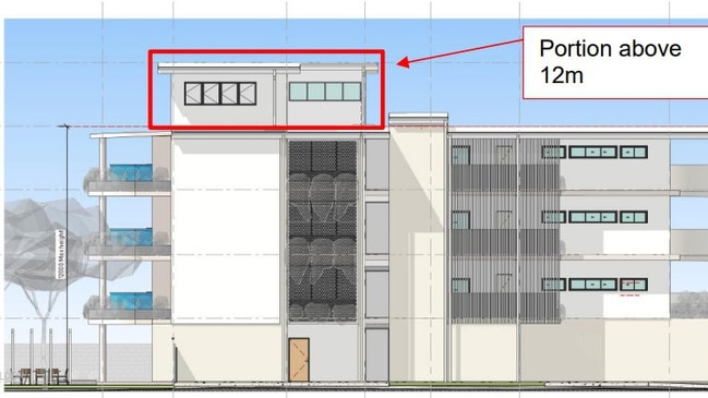 Plans showing floors of the proposed unit complex in Currimundi. Photo: Macksey Rush Architects