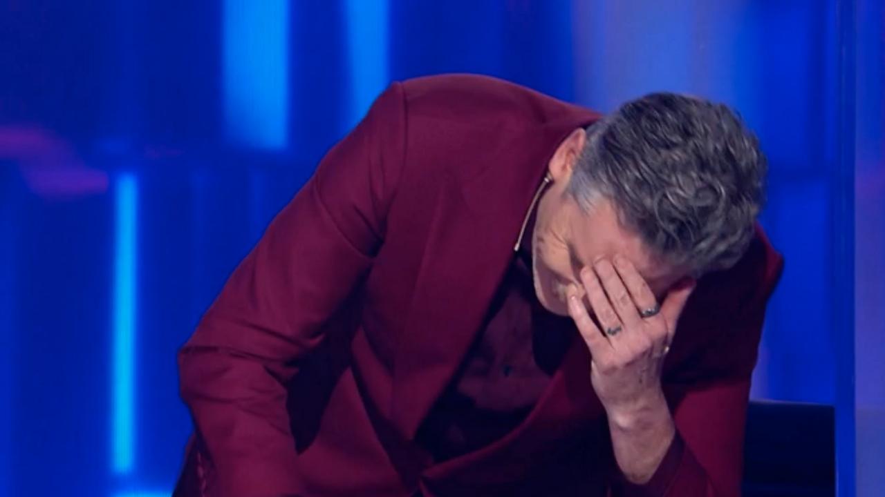 Dave Hughes was embarrassed. Picture: Channel 10