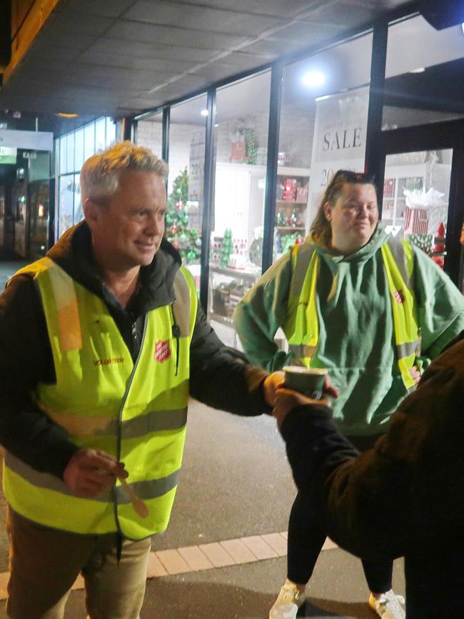 He had been quietly volunteering with the Geelong Salvos. Picture: Bradley Ogle