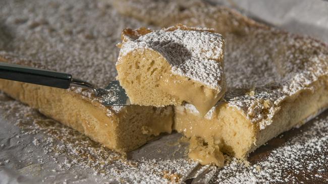 Southern specialty gooey cold-brew butter cake.