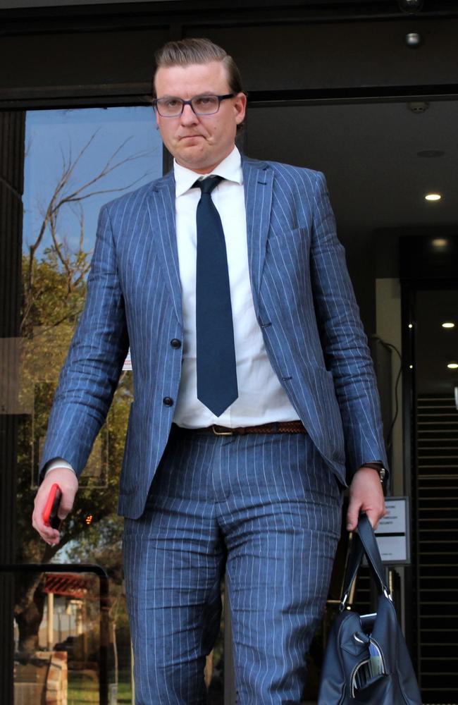 Zach Rolfe's solicitor Luke Officer has asked police to conduct a ‘comprehensive and independent investigation’ into his concerns. Picture: Jason Walls