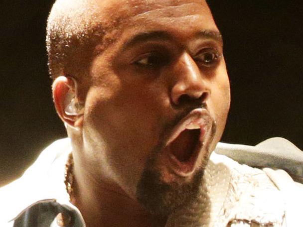 Kanye West performs on The Pyramid Stage at the Glastonbury Festival, at Worthy Farm in Somerset, England, Saturday June 27, 2015. (Yui Mok/PA via AP) UNITED KINGDOM OUT NO SALES NO ARCHIVES