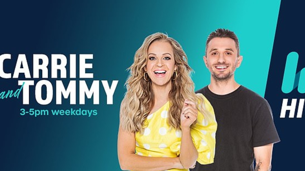 Carrie and Tommy’s radio show moved to the drive slot | news.com.au ...