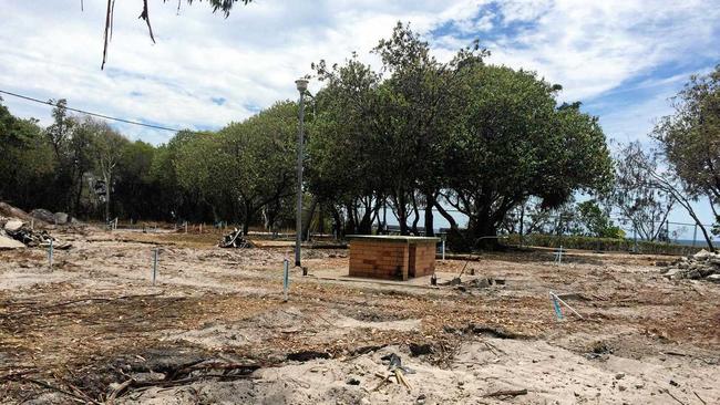 Work has begun on a $900,000 upgrade of Lawrie Hanson Park. Picture: Frances Klein