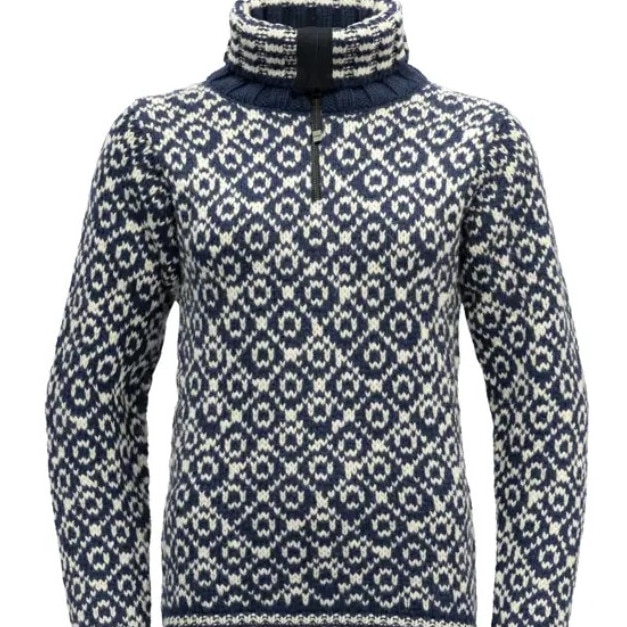 A woollen jumper from Norwegian brand Devold.