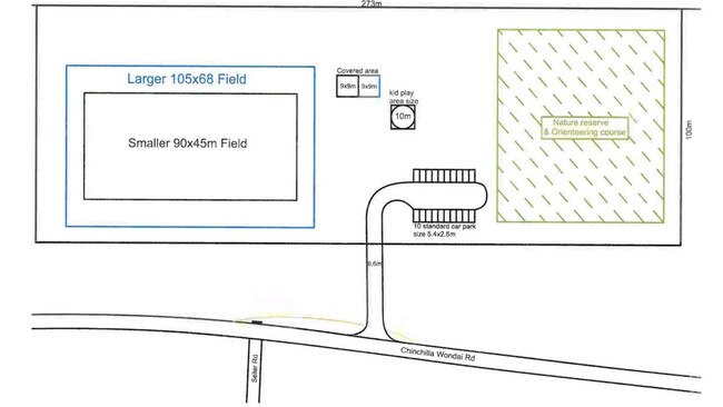 The Ballogie Community Association plan to develop a community and recreation facility on an empty lot. Image: SBRC.