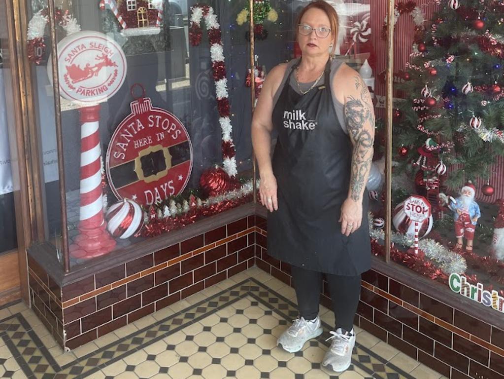 Maryborough salon owner Sonia McLeod says she is regularly calling police about junkies screaming and fighting outside her shop.