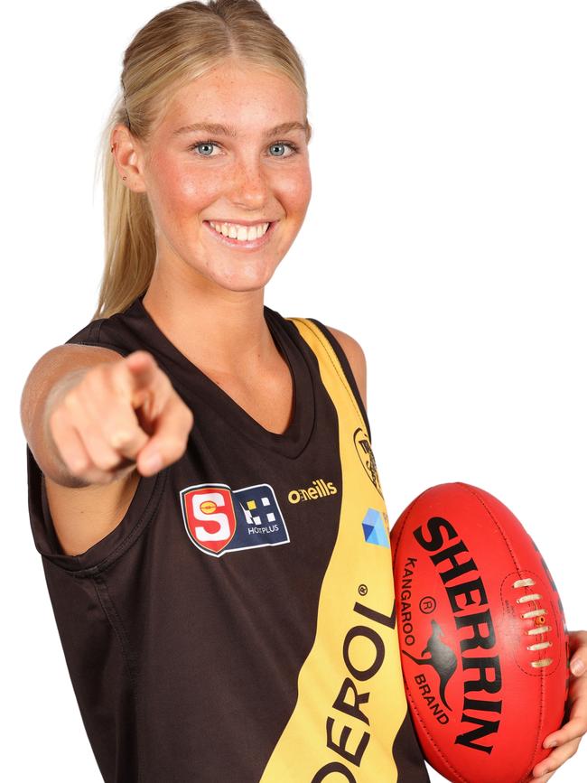 Rising SANFLW star Violet Patterson. Picture: Cory Sutton