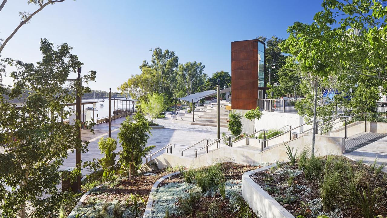 The Rockhampton Riverside project is a CBD revitalisation success story to inspire Townsville. Picture: URBIS.