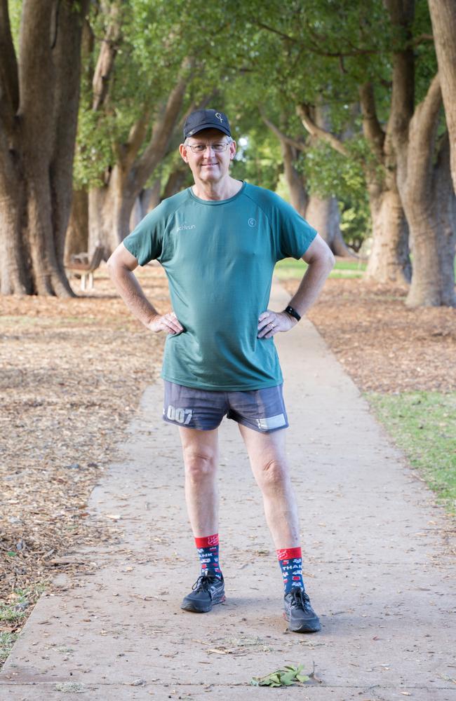 Andrew Civil will be completing his 500th Parkrun on Saturday, April 20, never missing a run since he started 11 years ago (apart from Covid cancellations). Picture: Christine Schindler