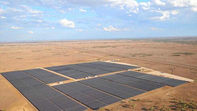 SOLAR PUSH: Solar projects like this are popping up all over Central Queensland. Picture: James Walker