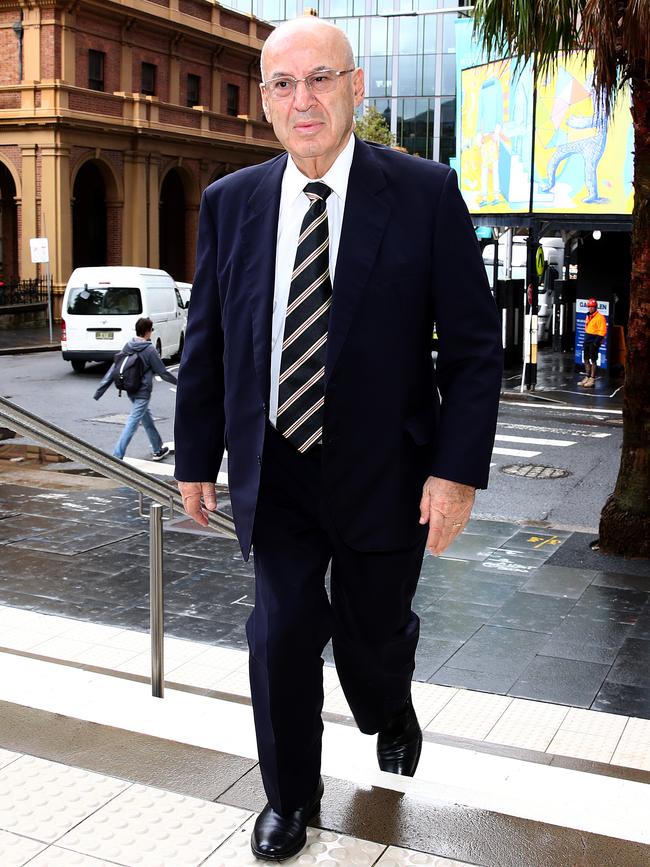 Disgraced former MP Eddie Obeid. Picture: Toby Zerna