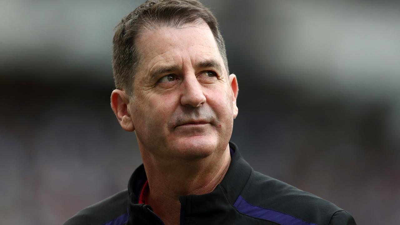 Ross Lyon has plenty of support down at St Kilda.