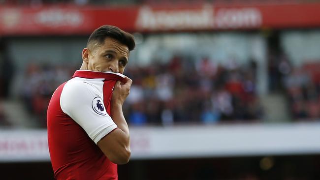 Arsenal's Chilean striker Alexis Sanchez