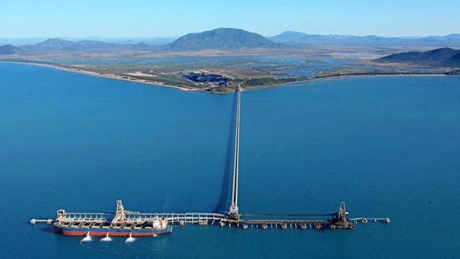 The Abbot Point coal terminal. Picture: Australian Marine Conservation