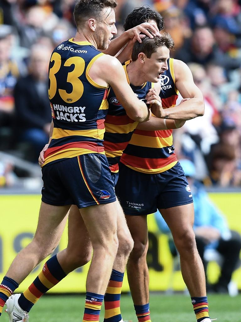 AFL 2023 Matt Crouch s red hot form has left Adelaide with