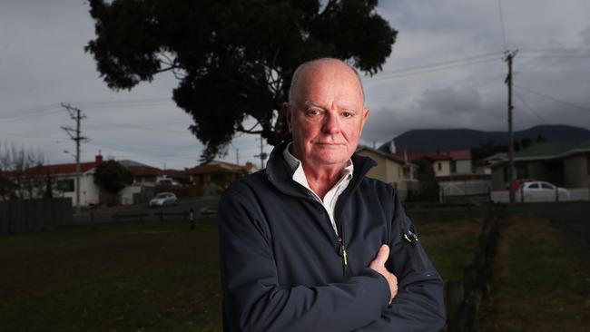 Chris Oldfield chair of the Mount Wellington Cableway Company. Hobart City Council has rejected the company's application for a cable car on kunanyi/Mount Wellington. Picture: Nikki Davis-Jones