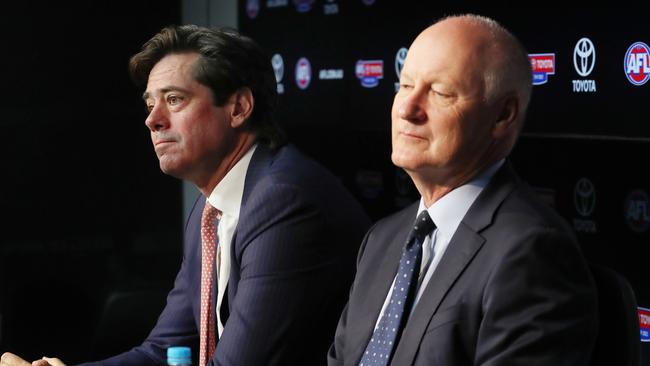 The AFL did not bury the report, but it mismanaged its findings. Picture: David Crosling