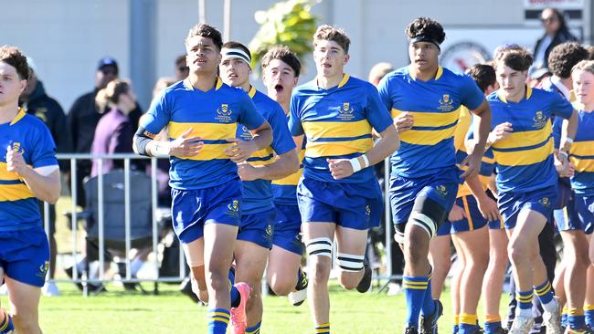 GPS First XV rugby between BSHS and Toowoomba Grammar. Saturday July 13, 2024. Picture, John Gass