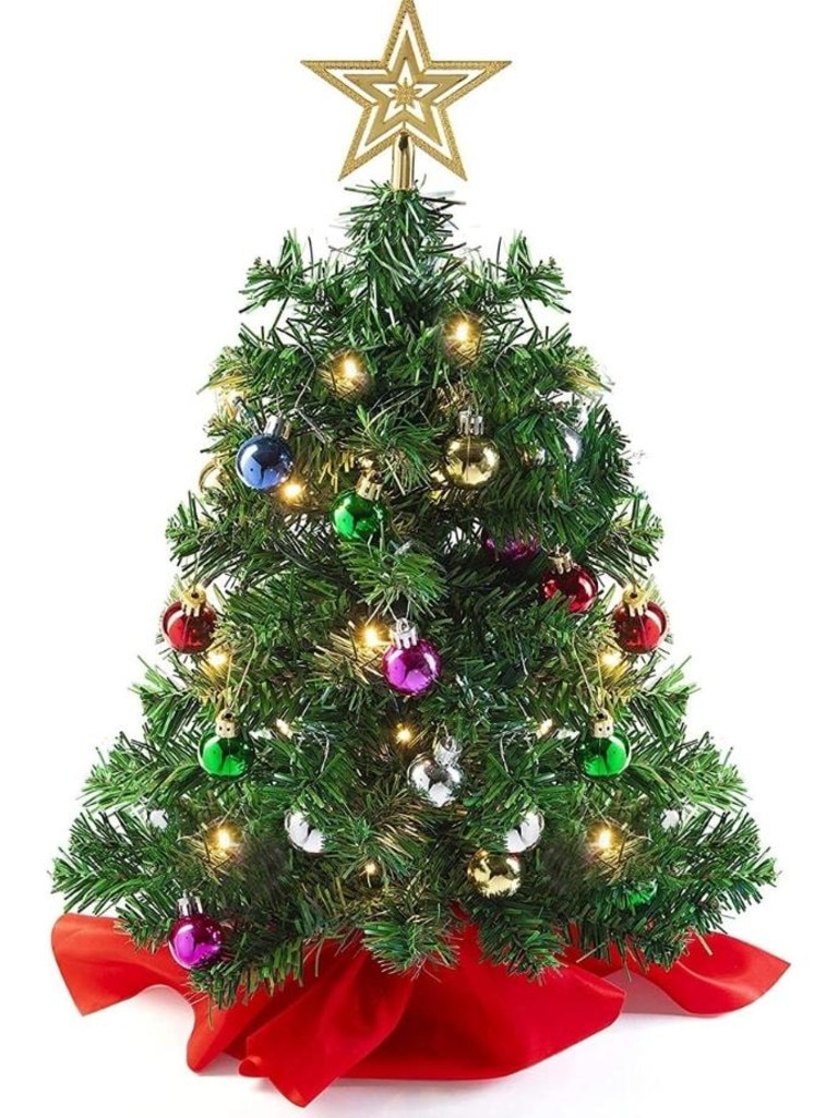 XH HOME-MART Artificial Mini Christmas Tree. Picture: Amazon Australia.