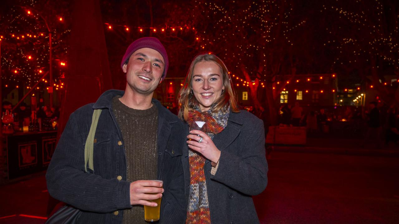 Josh Briggs and Alex Hibberd. Dark Mofo Winter Feast 2024. Picture: Caroline Tan