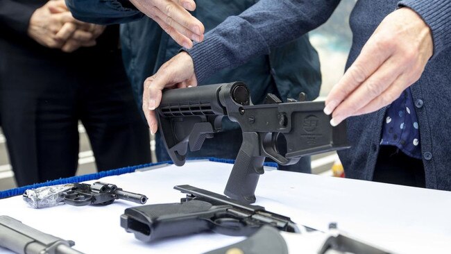 Bump stocks were designed to get around federal law that restricts machine guns. Picture: Bloomberg News/WSJ