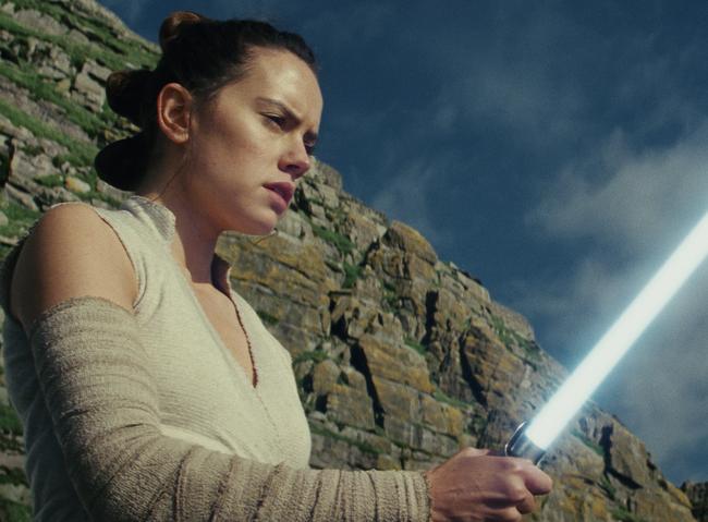 Daisy Ridley says it was terrifying coming back for The Last Jedi, despite the huge success of The Force Awakens.