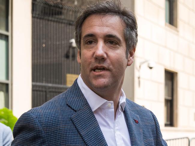 Michael Cohen in New York. Picture: AFP