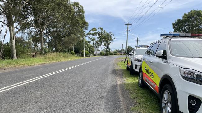 Crash investigators on the scene at Springfield Road, Catherine Field after the fatal crash on February 13. Picture: Annie Lewis