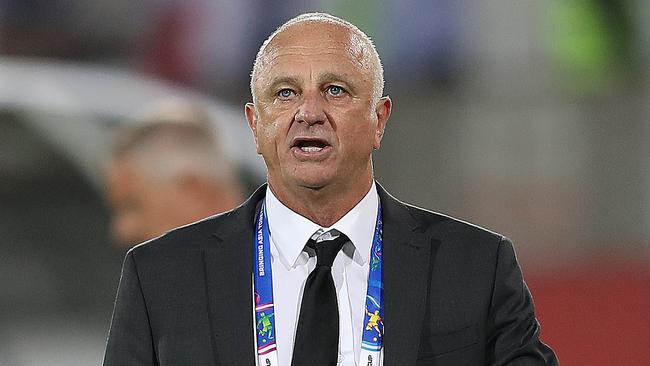 Socceroos coach Graham Arnold is concerned about a proposal for an increase in visa players for the A-League. Picture: Getty Images 