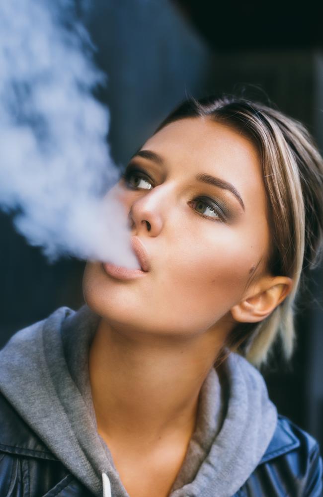 Australia has strict rules on vapes with nicotine too – anyone without a doctor’s prescription could be fined up to $222,000 while some states enforce up to two years in jail. Picture: iStock