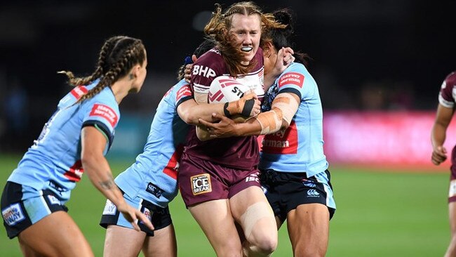 The QRL is keen for a three-game women’s Origin series in coming seasons. Picture: NRL Images